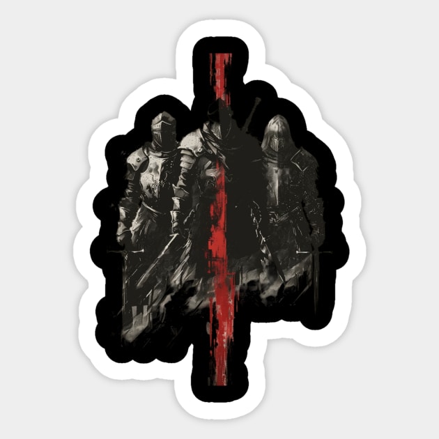 Dark Souls Rings Sticker by KatelynnCold Brew